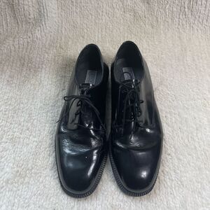 ADOLFO made in made in Italy Black Leather Men's Dress Shoes SZ9